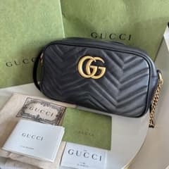 GUCCI青山店購入 GGマーモント スモールカメラバッグ ショルダーバッグ