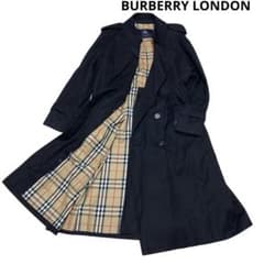 美品✨バーバリーロンドン ロング丈 トレンチコート ノバチェック