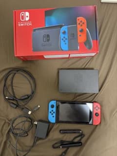 Nintendo Switch 青/赤 本体 ジャンク品 - メルカリ