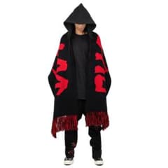 新品 CVTVLIST カタリスト CTLS フードマフラー パーカー ニット黒