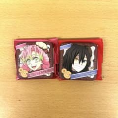 鬼滅の刃 バレンタイン 缶バッジ 伊黒小芭内 甘露寺蜜璃 - メルカリ