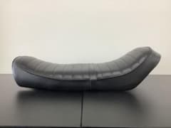 KH250 KH400 シート レザー 黒 バナナシート サーフシートSS後期