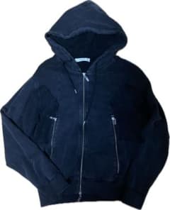 Jent Louis Double Zip Hoodie Black L - メルカリ