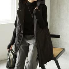 極美品 SLOBE IENA P/NP タフタ ノースリ ダウン ミドル - メルカリ