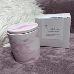 LUKKA mily candle アロマキャンドル 木芯 - メルカリ