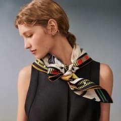 連休限定出品☆HERMES エルメス カレ90 スカーフ レトル・エケストル