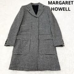 極美品 マーガレットハウエル 千鳥柄 ウール チェスターコート - メルカリ