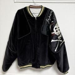 祝三連休kapital サイズ4 硫化別珍シャムボマーJACKETスカジャン