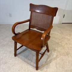 昭和レトロ 柏木工 リビングチェア アームチェア ダイニングチェア 2/2