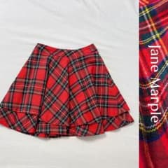 美品✨ティアードJane Marple タータンチェックスカート - メルカリ