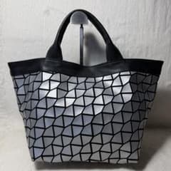 美品 chi.wata チワタ トートバッグ ブラック シルバー - メルカリ