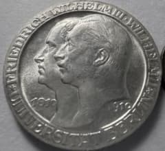 1910年 ドイツ プロイセン王国 ベルリン大学 3マルク銀貨 - メルカリ