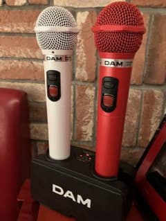 紅白 第一興商 DAM ワイヤレスマイク WITM-500 充電器セット - メルカリ