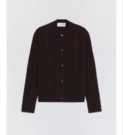 新品／L SOSHIOTSUKI x ZARA ウールケーブルカーディガン - メルカリ