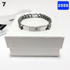 新品 7 25aw マルジェラ MM6 アノニマスロゴブレスレット 18167 - メルカリ