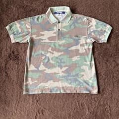 限定コラボ！ジュンヤワタナベ×ラコステ迷彩半袖ポロシャツS/別注