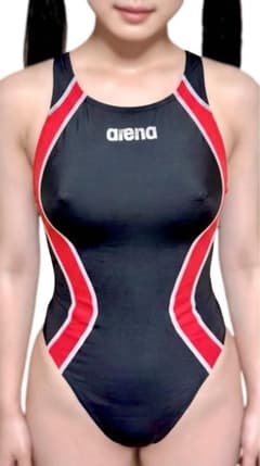 希少】arena アリーナ nux-W リミック ハイレグ 競泳水着 - メルカリ