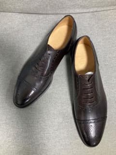 新品]ユニオンインペリアルU2021セミブローグダークブラウン6.5