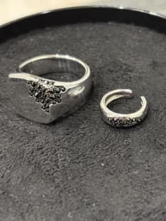 TOM WOOD Cushion Black Molecule Ear Cuff - メルカリ