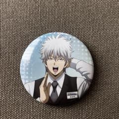 坂田銀時 缶バッジ 銀魂 ヤマダ電機コラボ - メルカリ