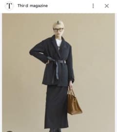 THIRD MAGAZINE ハウンドトゥースジャケット タグ付き 新品未使用