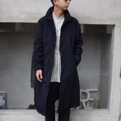 scye basics 高密度タフタ ガーメントダイ バルマカーンコート 40