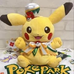 新品・袋付】ポケパークカントー 限定ピカチュウ ぬいぐるみ大 - メルカリ