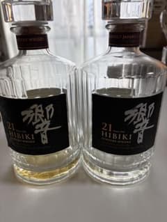 響21年 ウイスキー 空瓶 2本 未洗浄 - メルカリ