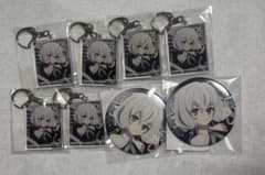 ゾンビランドサガ くじ引き堂 紺野純子 アクリルキーホルダー 缶バッジ