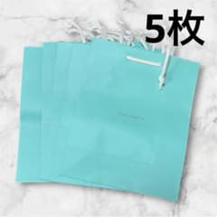 美品】ティファニー紙袋 ショッパー 5枚セット - メルカリ