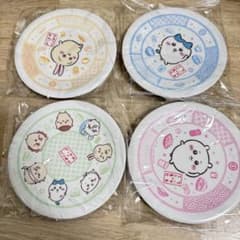 ちいかわ くら寿司 お皿4枚コンプリートセット - メルカリ