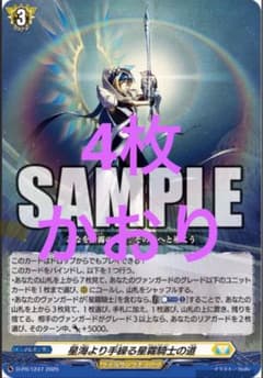 星海より手繰る星霧騎士の道 4枚セット - メルカリ