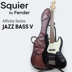Squier by Fender JAZZ BASS 5弦ベース 5連ペグ - メルカリ
