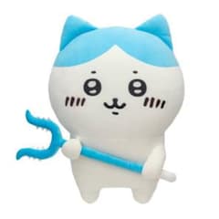 ちいかわ 討伐棒をもった特大ぬいぐるみ ハチワレ 雷鳴 八卦 刺股
