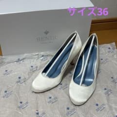 ベニル BENIR ウェディングシューズ 36 23.5cm 7cmヒール - メルカリ