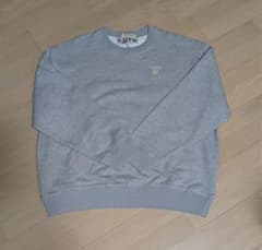 新品 セター SATUR グレー XL ロゴスウェット - メルカリ