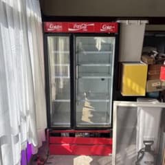 MITSUBISHI コカ・コーラ 昭和レトロ レア 冷蔵庫 ショーケース - メルカリ