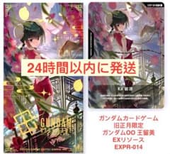 ガンダムカードゲーム 王留美 EXリソース GCG 中国限定 EXRP-014