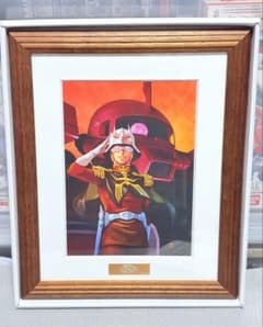 バンダイナムコ株主優待 アートコレクション シャア・アズナブル復刻版