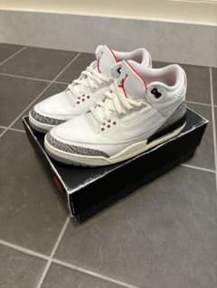 ナイキ エアジョーダン 3 レトロ ”ホワイト セメント リイマジンド