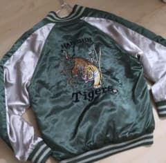 2月末までの販売】激レア！阪神タイガース tigers スカジャン 刺繍