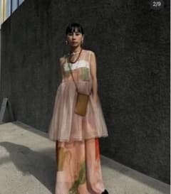 ameri vintage 3WAY MARGOT GEL ART DRESS - メルカリ