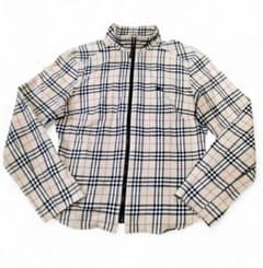 バーバリーブルーレーベル 長袖 ジップアップ ジャケット M ノバ