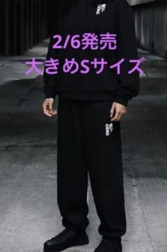 2/6発売 TNF X CDG スウェットパンツ S コムデギャルソン ノース