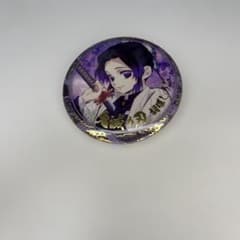 鬼滅の刃 胡蝶しのぶ 箔押し缶バッジ - メルカリ