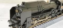 HOゲージ 天賞堂 アダチ D51半流蒸気機関車、カンモーター