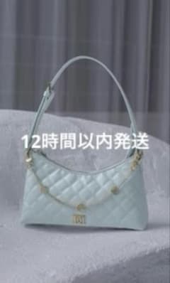 Darich ダーリッチ キルティングチェーンハンドミニバッグ SAX - メルカリ