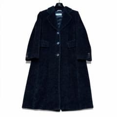 極美品 マックスマーラ 白タグ アルパカ ロングコート シャギー サイズ