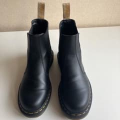 ドクターマーチン チェルシーブーツ ヴィーガン サイドゴア UK7 26cm