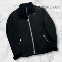 定価約30万 美品 GIORGIO BRATO ムートンジャケット 44 羊革 - メルカリ